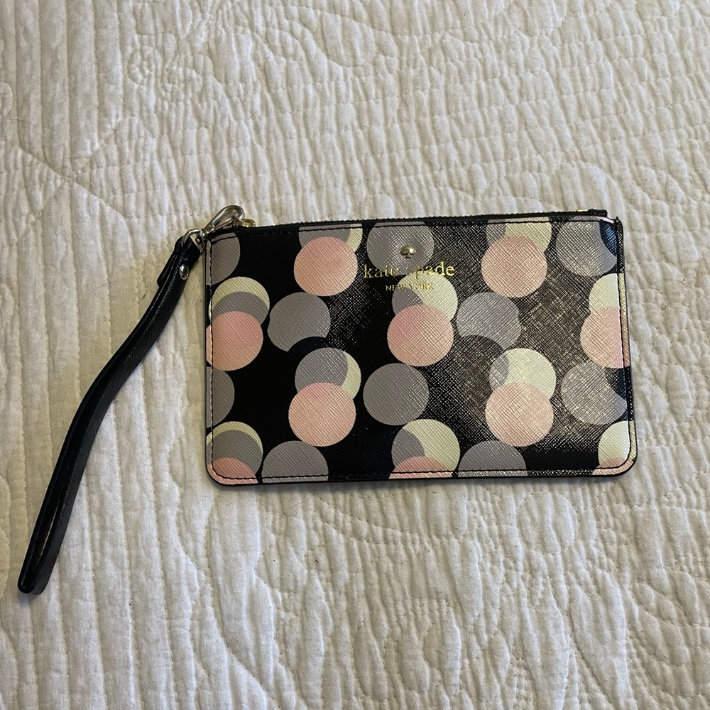 Brand new Kate Spade Polka Dot Wristlet